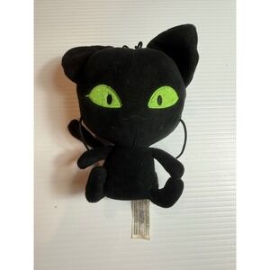 Miraculous Tikki Kwami Plush 2015 Zag Toy Stuffed Animal Black Cat‎ Cartoon